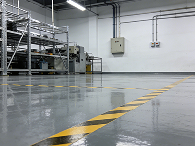 乐山希尔电子股份有限公司电子工厂车间环氧地坪地面