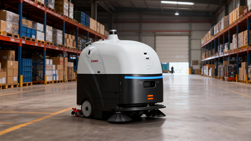 物流仓储的“隐形生产力”：洗地机的自动化与耐用性