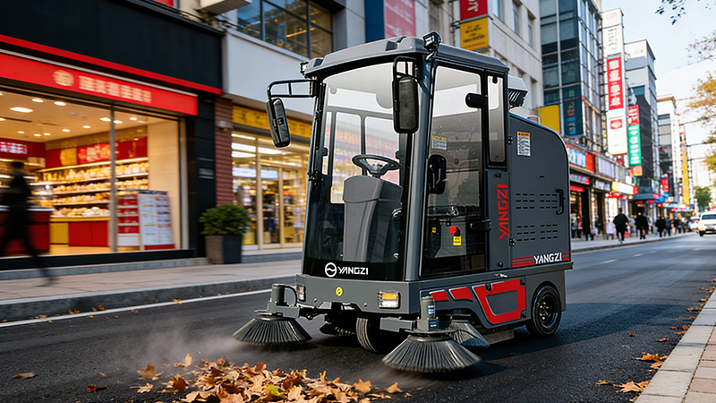 南京埃斯顿引入扬子锂电扫地机，开启厂区绿色清洁新篇章