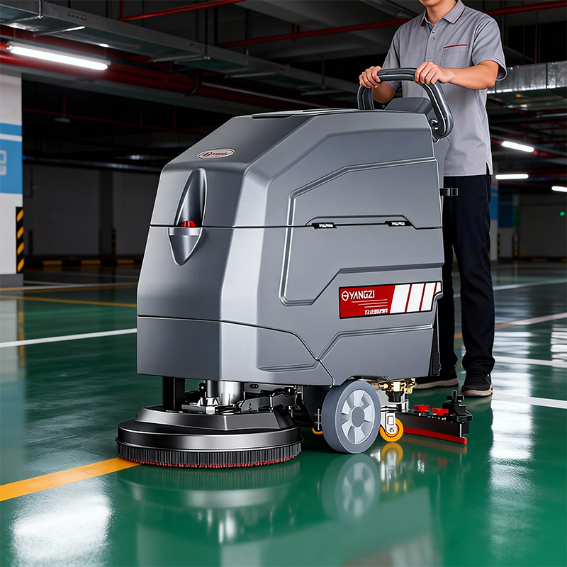 效率与成本的平衡术：YZ-X4洗地机如何重塑中大型区域清洁标准