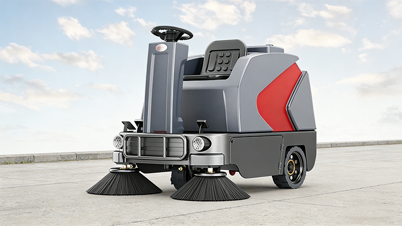 高效洁净，一步到位：中节能（西安）采购扬子YZ-S6驾驶式扫地机